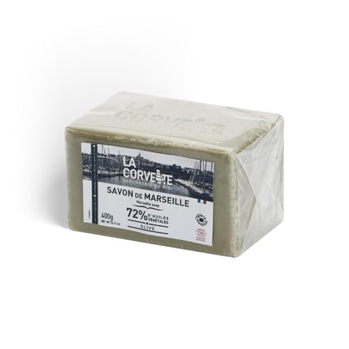 La Corvette Seifenwürfel Marseille, Olive Ecocert, 400 g
