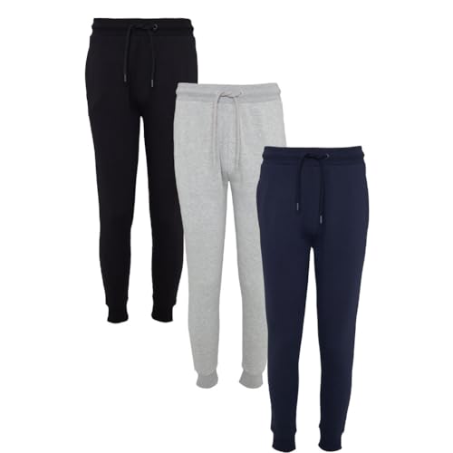 Pantalon de survêtement en denim Threadbare pour un look décontracté au quotidien