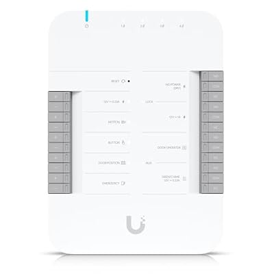 Single-door mechanism providing full access control via connected access reader by Ubiquiti