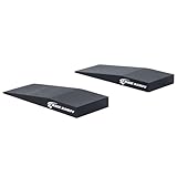 Race Ramps Trak-Jax Car Lift Ramps for Low Profile Vehicles, Lightweight and Durable, Ideal for Tire Changes and Auto-Cross, RR-TJ, Black
