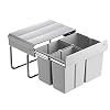 WESCO Abfallsammler, Metall, 48 x 36 cm
