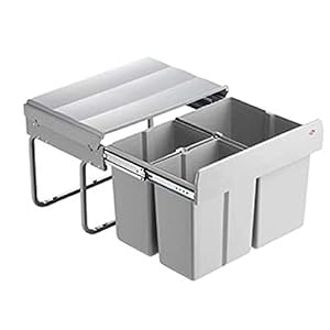 WESCO Abfallsammler, Metall, 48 x 36 cm