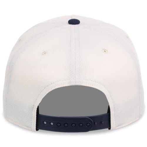 Image of Lids Blank Hook Shot A-Frame Adjustable Snapback Hat - Breathable Mesh & Lightweight | Curved Bill | One Size Fits Most