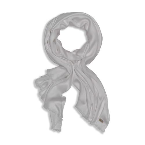DKNY womens Oversized Solid Pashmina With Eyelash Fringe