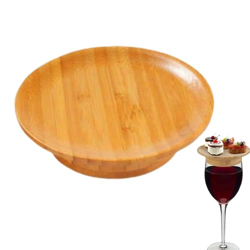 Decoración para copas de vino, posavasos para copas de vino, platos para copas de vino, platos para aperitivos, postres, copas de vino, decoración de charcutería 2024