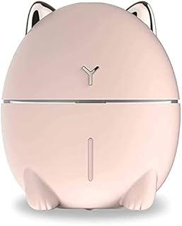 lndytq Humidificateur USB pour bébé Voiture Domestique Humidificateur atmosphérique Simple 6 Heures de Vie Blanc Rose 200 ML Chambre climatisation Salle de Sport