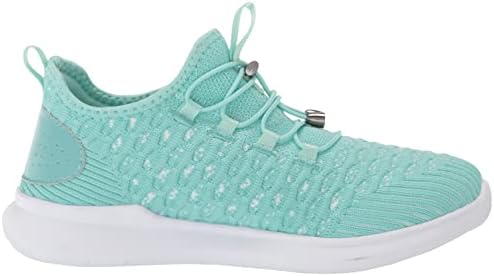 Propét Womens Travelbound Sneaker, ICY Mint, 10 XX-Wide US | Image 5