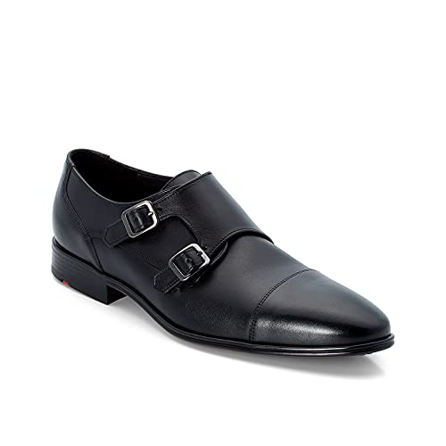 LLOYD Herren Slipper Mailand, Männer Businessschuhe,lose Einlage,Normalweit,klassisch,elegant,Men's,Slipper,Mokassins,Slides,SCHWARZ… – Ansicht 2