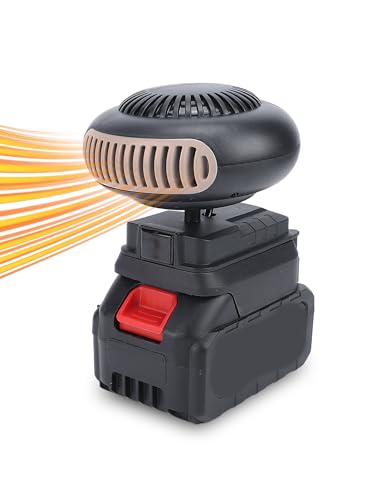 Dpofirs Tragbare Batteriebetriebene Heizung, 12000 MAh für 6-10H, 2-3H...