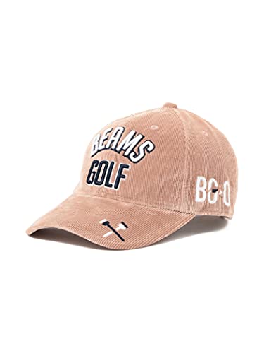 [ビームスゴルフ] ボウシ ＜WOMEN＞ ツアー キャップ コーデュロイ レディース PINK FREE 1枚目