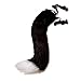 PPFINE Kunstpelz Wolf Fuchs Kostüm Schwanz Erwachsene Kinder Cosplay Halloween Weihnachtsfeier