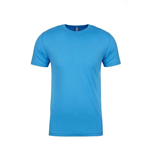 Image of Next Level Adults Unisex Crew Neck T-Shirt (3XL) (Turquoise)