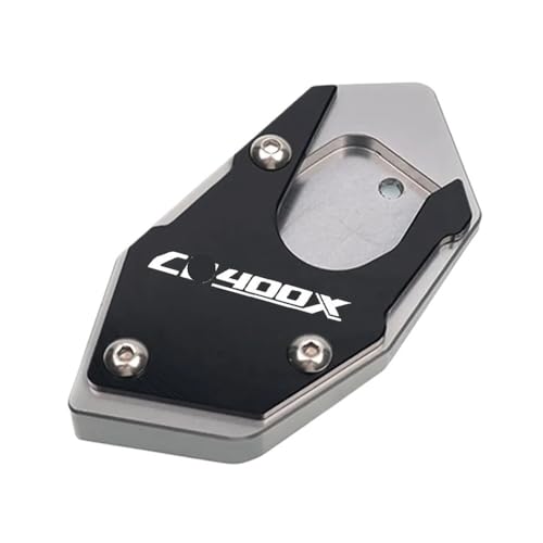 Plaque support béquille latérale haut de gamme pour moto CB400X 2021-2023