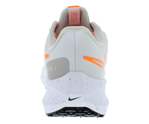 Nike Women's Air Zoom Pegasus 35 (GS) Running Shoes Competition, Photon Dust Total Orange White, 5.5 US