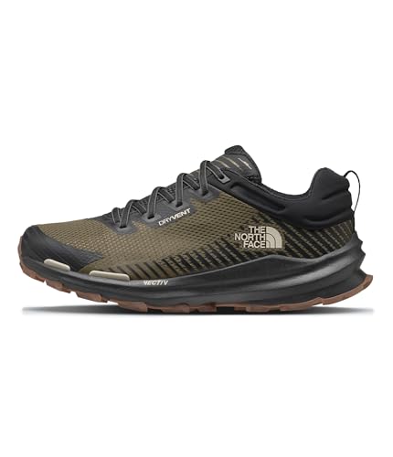 THE NORTH FACE Men's VECTIV Fastpack Waterproof Hiking Shoe, Military Olive/TNF Black, 10