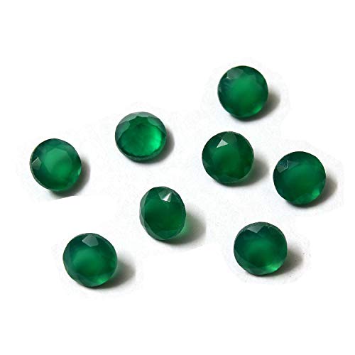 Onyx vert naturel AAA 4mm : perles rondes haut de gamme pour joaillerie fine