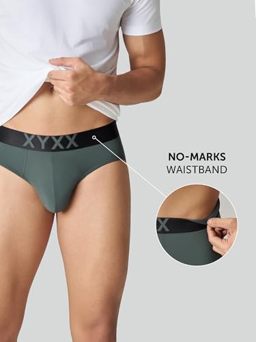 Image of XYXX Solid Tactel Brief for Men