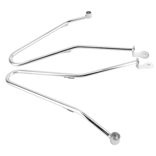 Barres support sacoche moto porte-bagages argent pour Triumph Thruxton 900 Scrambler 2006