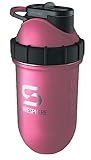 SHAKESPHERE Tumbler STEEL: Protein Shaker Bottle Keeps Hot Drinks HOT & Cold Drinks COLD, 24 oz. No Blending Ball or Whisk Needed, Easy Clean Up Great for Shakes, Smoothies