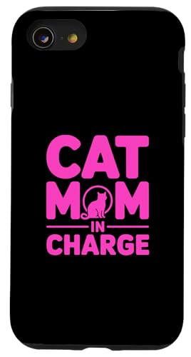 Cat Mom In Charge �X�}�z�P�[�X iPhone SE (2020) / 7 / 8 �p