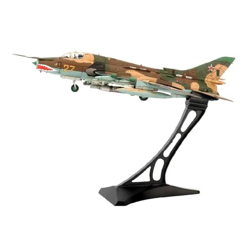 Avion de chasse SU-17 miniature SU17 métal 1/72 collection modèle militaire
