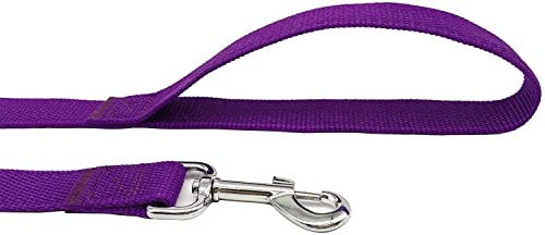 Taian 4Ft/5Ft/6Ft Strong Dog Leash, Nylon Dog Leashes For Small Medium Large Dogs (Purple, 1 In X 10 Ft) #TOP3