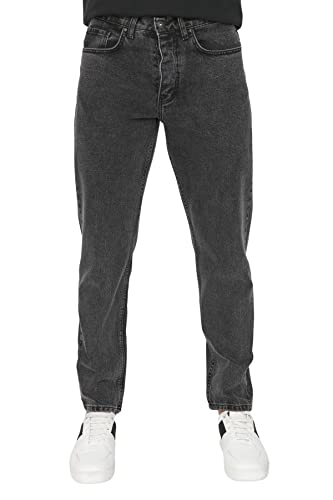 Jeans Tmnaw23je00104 Trendyol Anthracite Coupe Droite Taille 34 Hommes