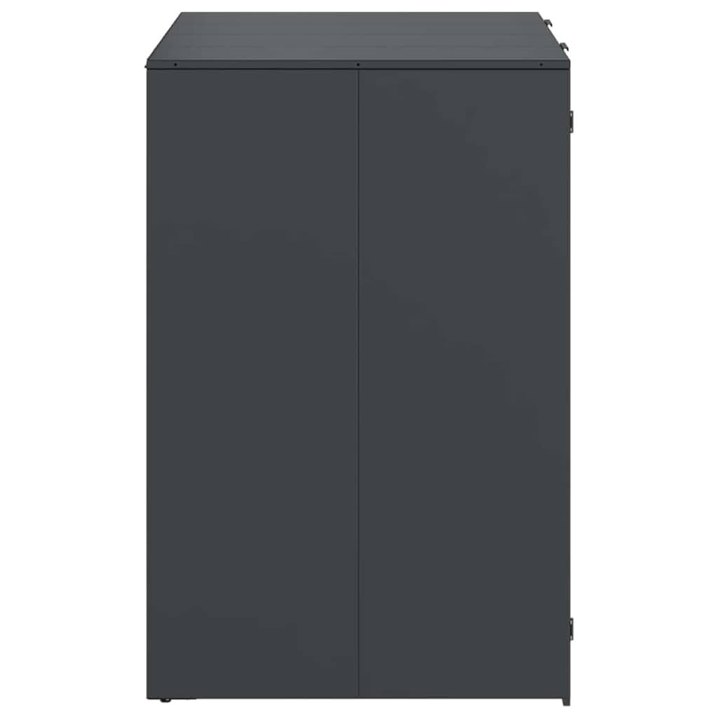 Almacenamiento de Cubos Wheelie para 3 Cubos Antracita Acero,Casa y jardín,Productos del hogar,Accesorios para contenedores de residuos,Soportes para contenedores de residuos,50.4kg-3394768