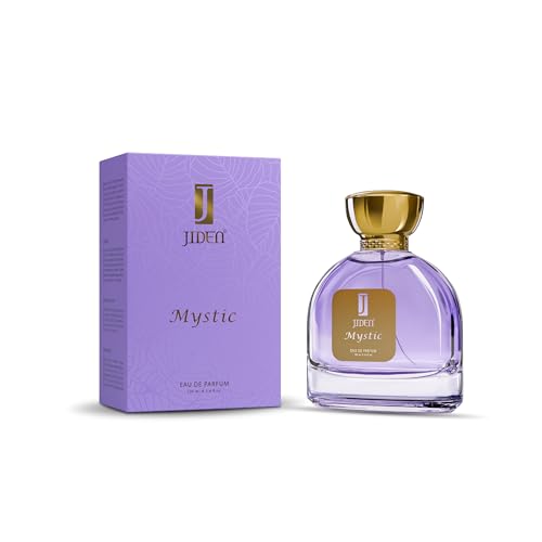 Image of JIDEN Luxury Mystic Eau De Parfum For Women, Floral & Woody Long Lasting Perfume For Women with Lily of the Valley, Rose & Lotus Heart Notes - 100 ml | Gift For GF Special Love | Gift For Her