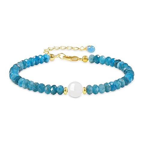 COAI Pulsera con Cristales de Apatita y Piedra de Luna Cover