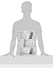 3 Tier Stackable Garden,Indoor,Outdoor Vertical Planter Set,Self Watering Tiers From Top Down,Smart Planting Pots,Used for Strawberries Herbs Peppers Flowers and Succulents (Stone) #2