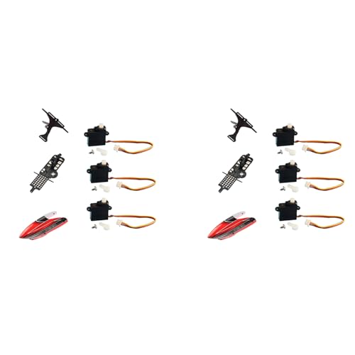 IGOHONE 2�Z�b�g XK K110�A�b�v�O���[�hK110S�L���m�s�[�T�[�{���C���t���[���ƃT�[�{�v���[�g XK K110 K110S RC�w���R�v�^�[�p�A�b�v�O���[�h�p�[�c