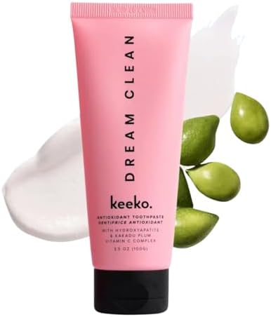 Keeko Dream Clean Antioxidant Toothpaste - Award-Winning, Enamel-...