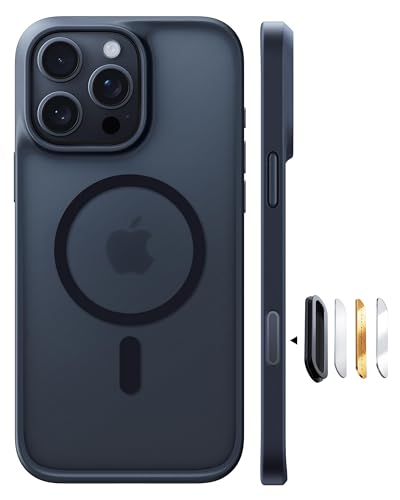Coque iPhone 16 Pro Max robuste et magnétique TORRAS noire