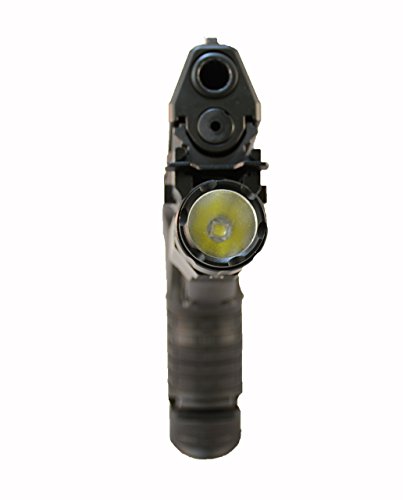 Aimkon Hilight P5S 500 Lumen Sub-Compact Pistol Led Strobe Flashlight For With Weaver Quick Release For Glock Series, Sig Sauer, Smith & Wesson, Springfield, Beretta, Ruger, And Heckler & Koch, Etc #TOP2