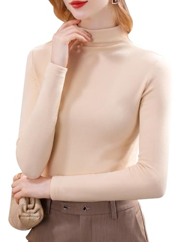 apparel best cream turtleneck