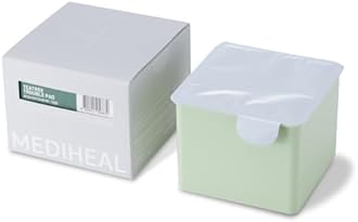 (Only Refill) Mediheal Teatree Trouble Pad (100 Pads) - Cotton Facial Toner Pads for Calm Sensitive & Acne Prone Skin - Vegan Gauze Pad