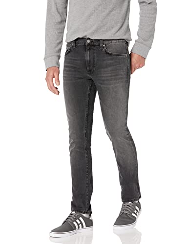 Nudie Jeans Men's Lean Dean Black Eyes, 31/32