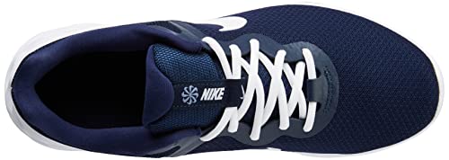 NIKE Men's Nike Revolution 6 Nn Sneaker, Midnight Navy White Obsidian Ashen Slate, 9 UK