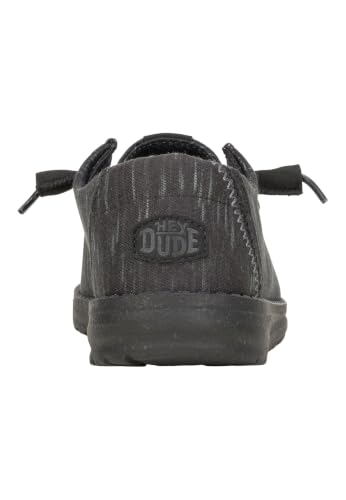 HEYDUDE Women's Wendy Amazon Exclusive Heathered Stretch Midnight Size 7 - image 3