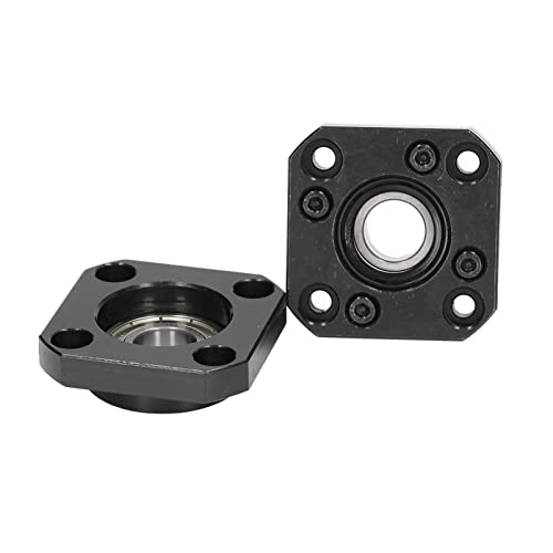 Ball Screw End Support FK15 FF15 Ballscrew Bearing Block Set for SFU2005 SFU2010 Lathe CNC Machine Tool