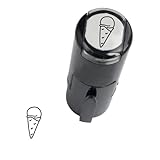 Self Inking Loyalty Card Stamp with Icon Choice (Ice Cream)