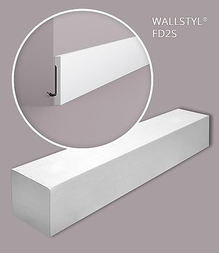 Plinthe FD2S WALLSTYL anti-choc étanche pour masquer les défauts - 4