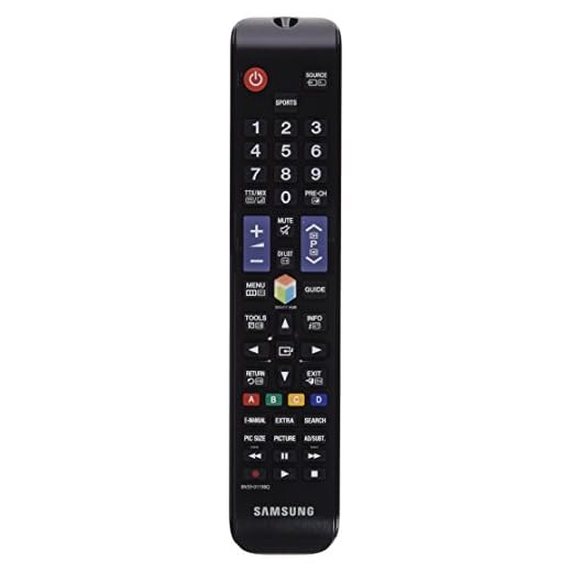 Samsung BN59–01198B – Ersättande fjärrkontroll för TV, svart