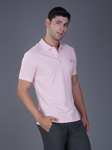 Image of Zvezda Men's Cotton Polo T-Shirt /European Fit /Half Sleeve Casual Wear for Daily Use /Soft Breathable Fabric /Stylish & Comfortable Polo for Office, Outing & Everyday Wear