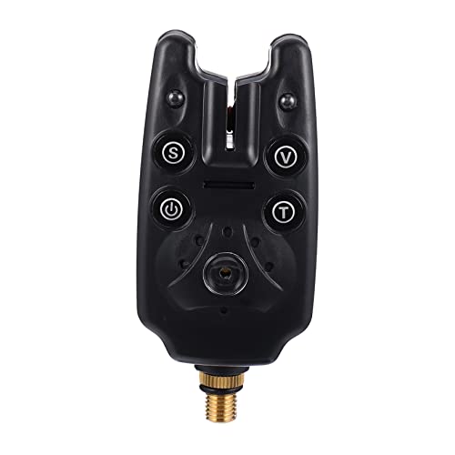 SUPVOX Fishing Bite Alarm Led Indicator Water Resistant Electronic Sound Alert for Night Fishing and Accurate Trigger for Multiple Rods for All Conditions