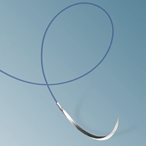Image of PDO Suture 2-0, 3 /8 Round 24mm Reverse Cutting Needle (Comparable to PDS II), 35 inch