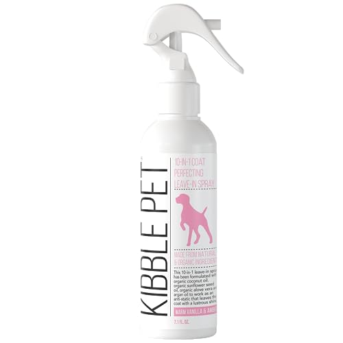 Kibble Pet Silky Coat Light Leave-in Conditioner Spray for Dogs,