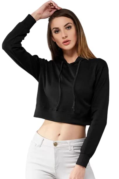 Image of Crop Hoodie for Women