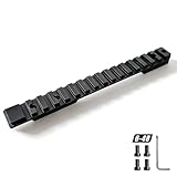 Lightweight Aluminum Picatinny Rail Base for Bergara B14 Long Action - 20 MOA for Enhanced Long-Range Precision and Durability